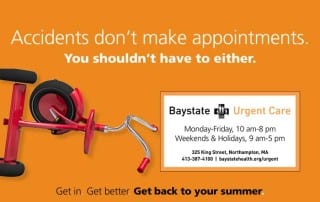 Baystate Urgent Care Magnet Postcard