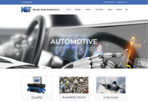 North East Fasteners homepage