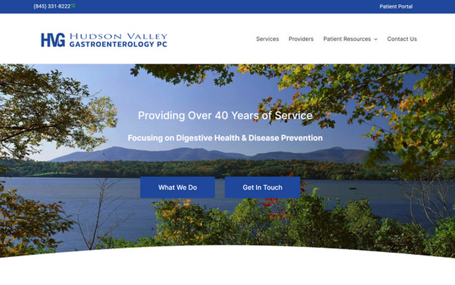 Hudson Valley Gastroenterology website